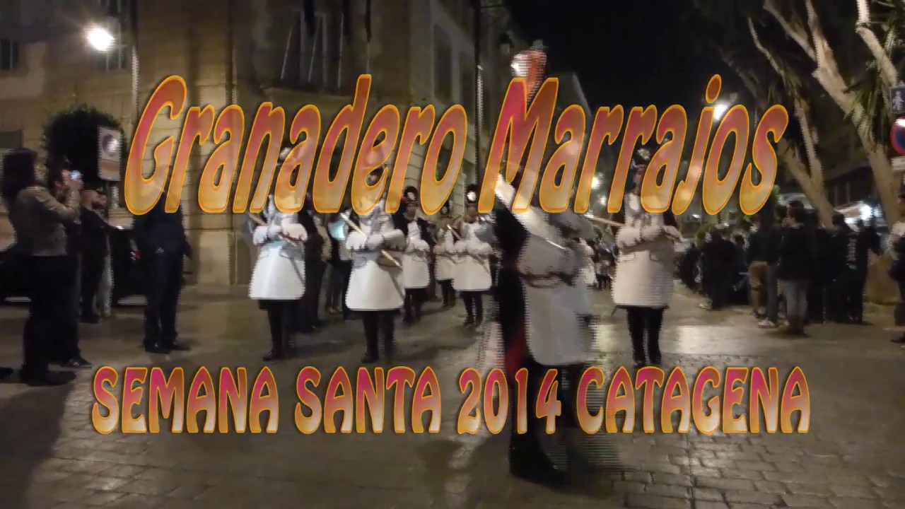 SEMANA SANTA 2014 Cartagena desfile granaderos marrajos