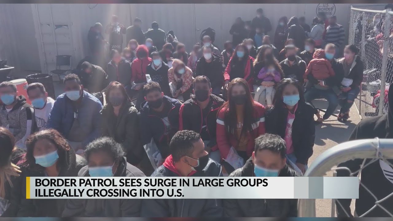 More large groups of illegal immigrants found at border