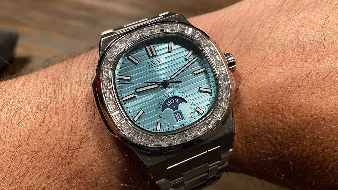 CARNIVAL Men's Automatic Watch 42mm / A Patek Philippe Tribute? Review