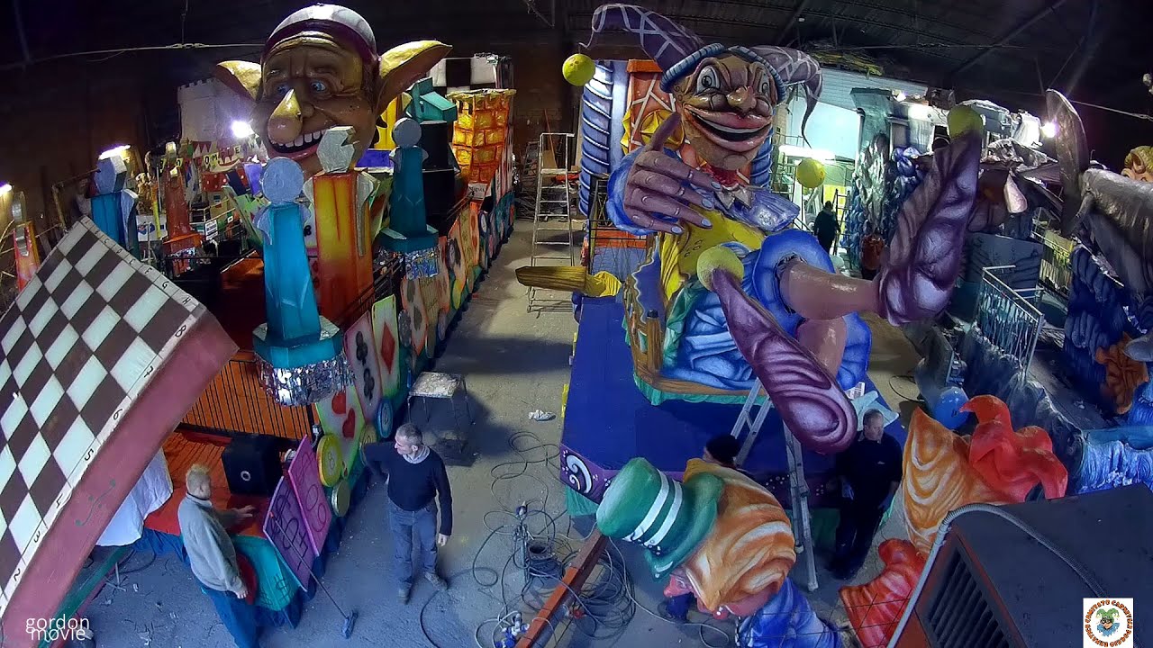 Costruzione Carri e Intervista Società carnevalesche