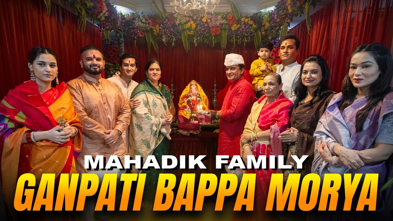 MAHADIK FAMILY GANESH CHATURTHI CELEBRATION  ❤️