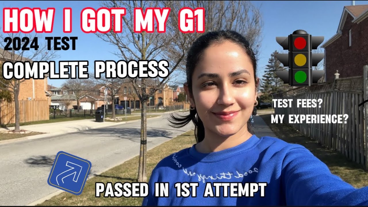 How I cleared my G1 test in first attempt | Complete Process | Canada | Gaurika Bhalla