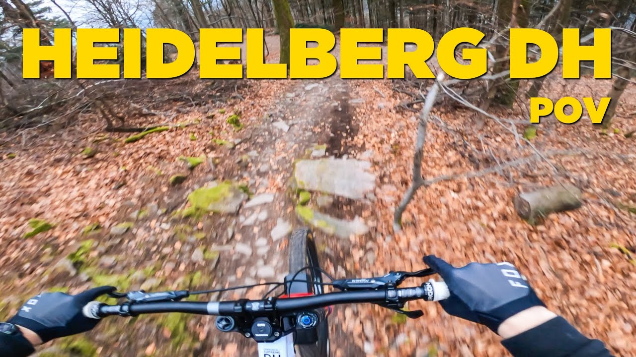 Pre-Christmas Laps in Heidelberg / K&ouml;nigstuhl Downhill POV
