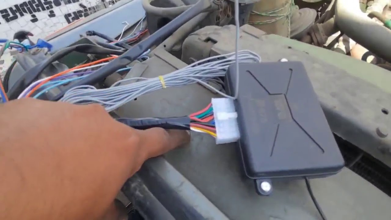 Install Car Central Lock System || Install in Mahindra Mm550 or Mahindra Thar