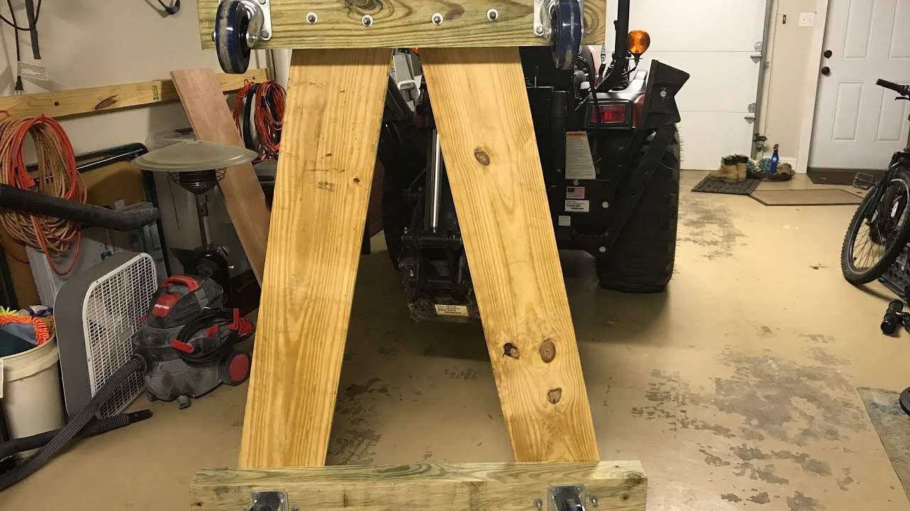 Backhoe Dolly Build