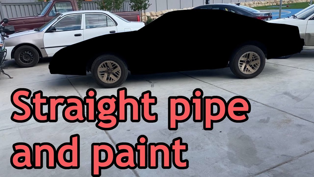 Straight Piping the Third Gen Firebird (Paint Job too)