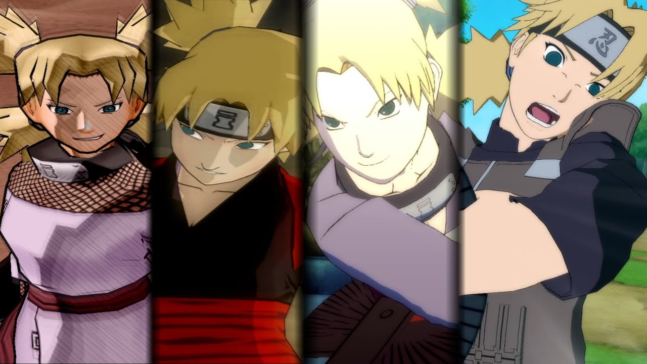 Temari Ultimate Jutsus Evolution in All Naruto Ultimate Ninja Series