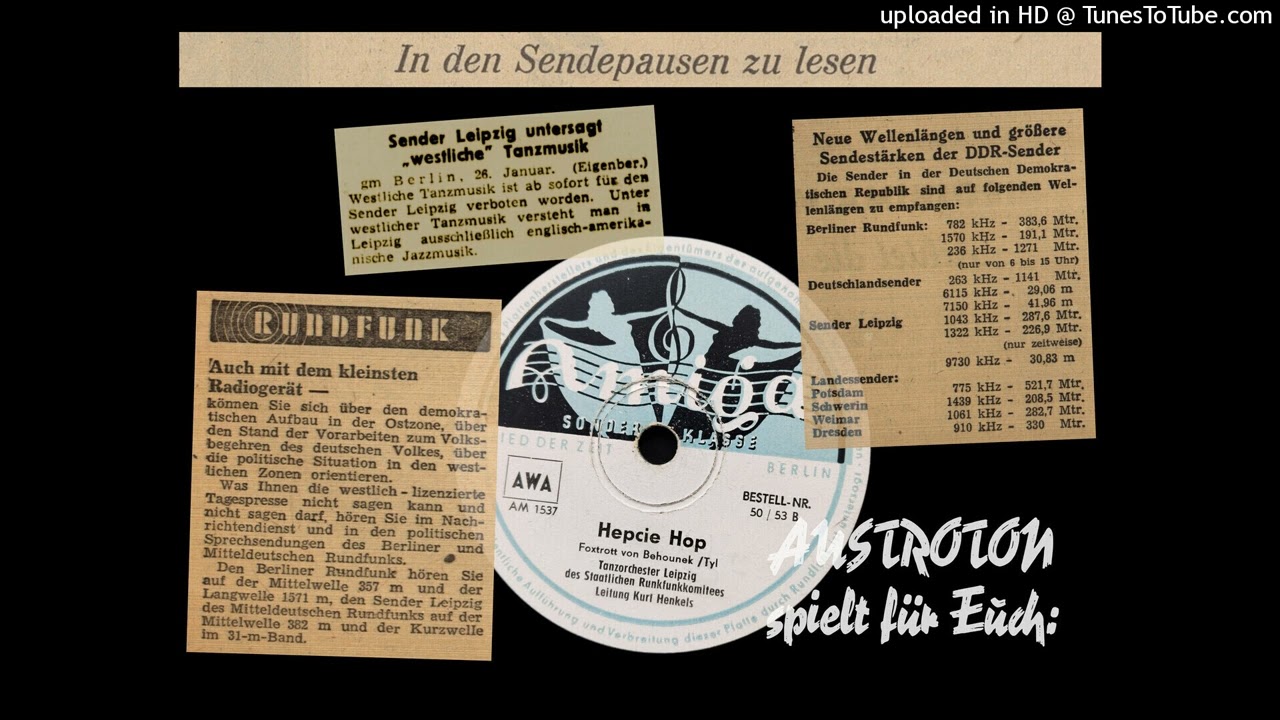 Tanzorch. d. Senders Leipzig, Ltg. Kurt Henkels: Hepci Hep - Foxtrot (Berlin 1952)