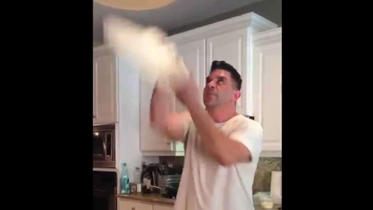 Chef John Collura from Cibo e Vino - Pizza tossing