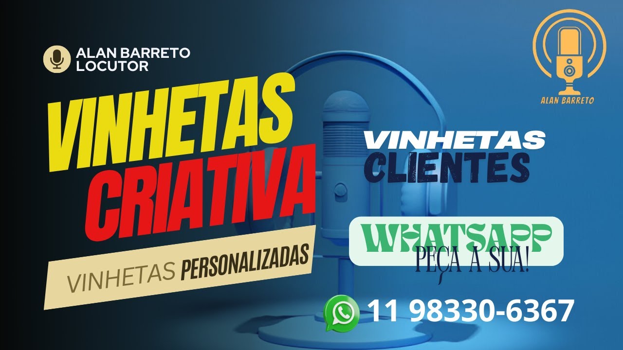PACOTE DE VINHETAS (CLIENTE)