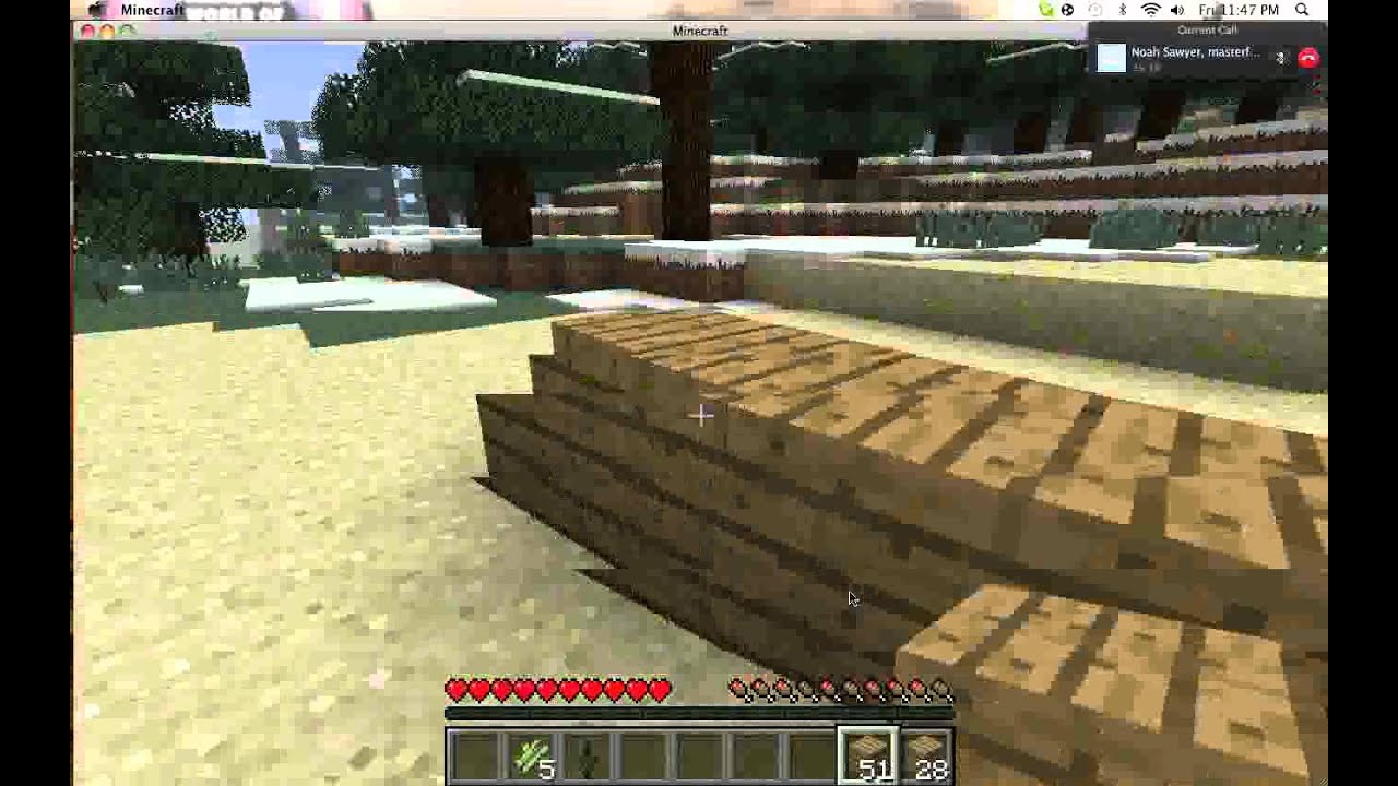 my first minecraft