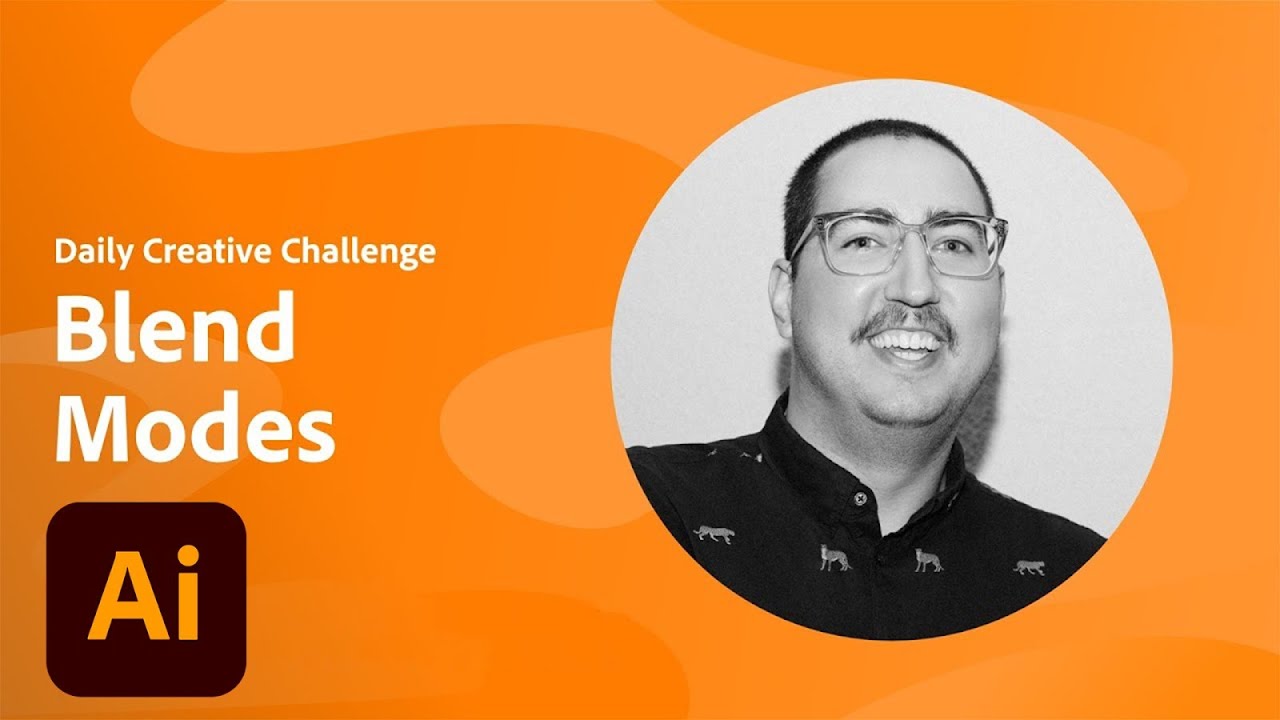Adobe Illustrator Daily Creative Challenge - Blend Modes | Adobe Creative Cloud