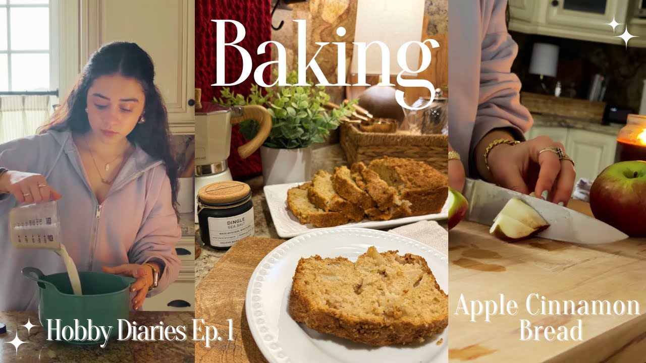 Hobby Diaries Ep. 1: Baking Apple Cinnamon Bread