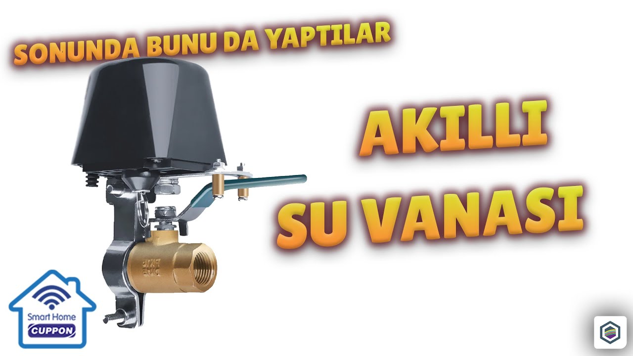 AKILLI SU VANASI (CupponSmart Wifi Vana & Su Sensörü İncelemesi)