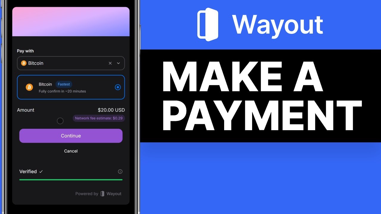 How to Pay with Crypto | Wayout