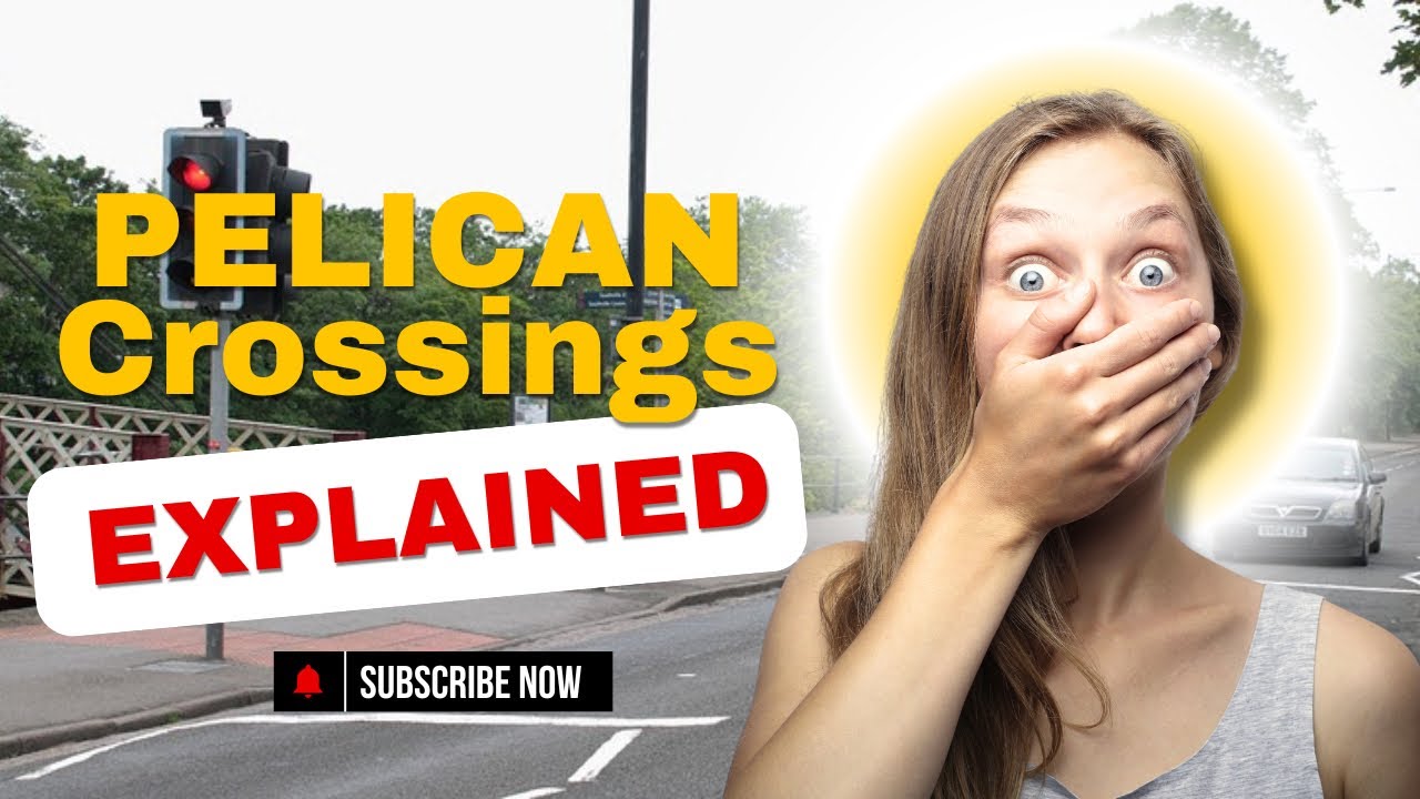 Pelican Crossings EXPLAINED! Driving Theory Test UK 🇬🇧 DVSA
