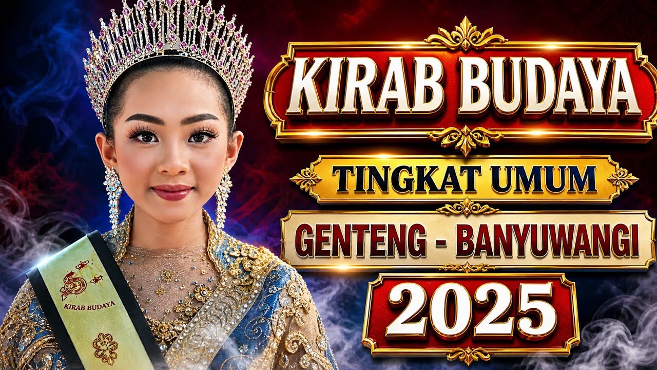 LIVE 🇮🇩 Karnaval Umum Kec. Genteng - Banyuwangi 2025