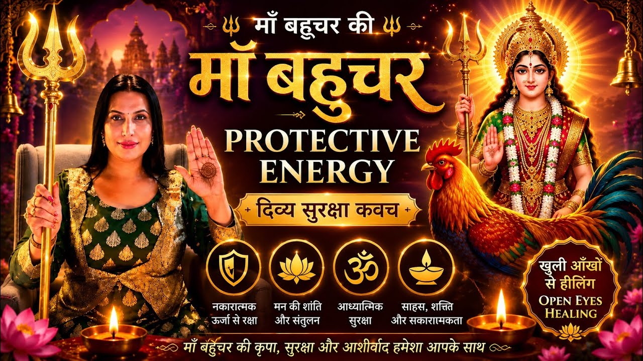 माँ बहुचर की Protective Energy 🪷 | Divine Protection Healing | माँ बहुचर का दिव्य सुरक्षा कवच
