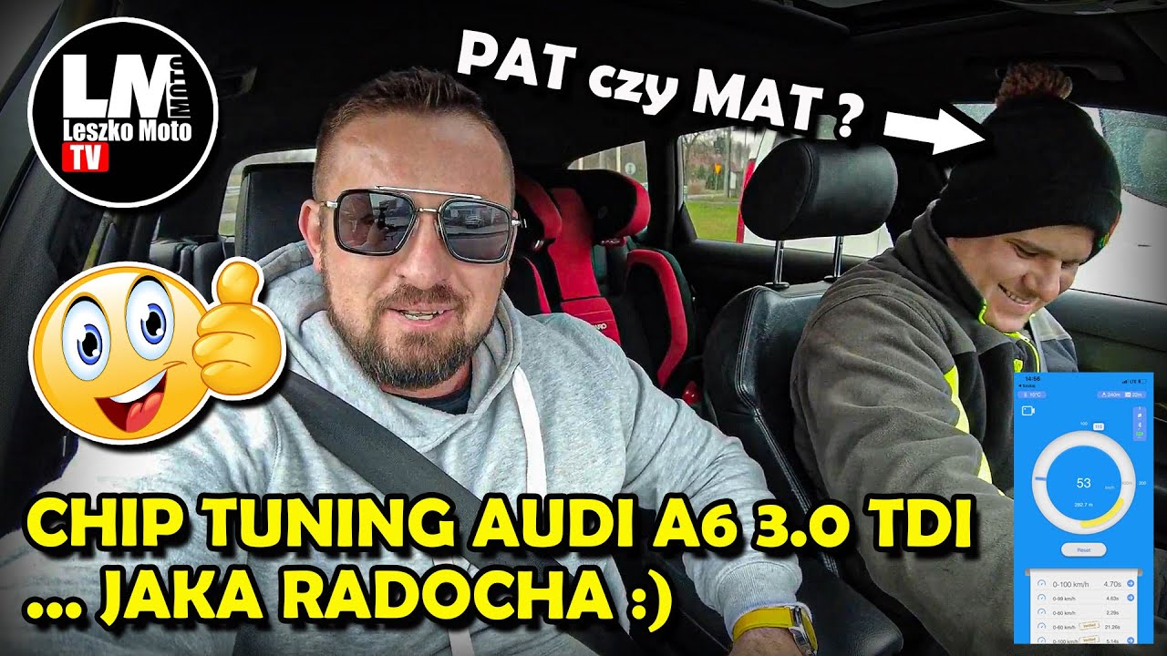 ZROBILŚMY PROGRAM W AUDI A6 C6 3.0 V6 TDI GDZIE SĄ KONIE !!!