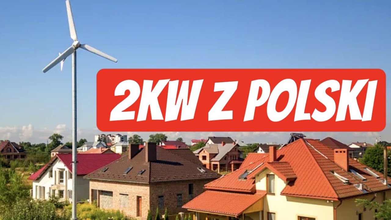 Elektrownia Wiatrowa 2kW 3,2m średnicy  4000zl z Polski