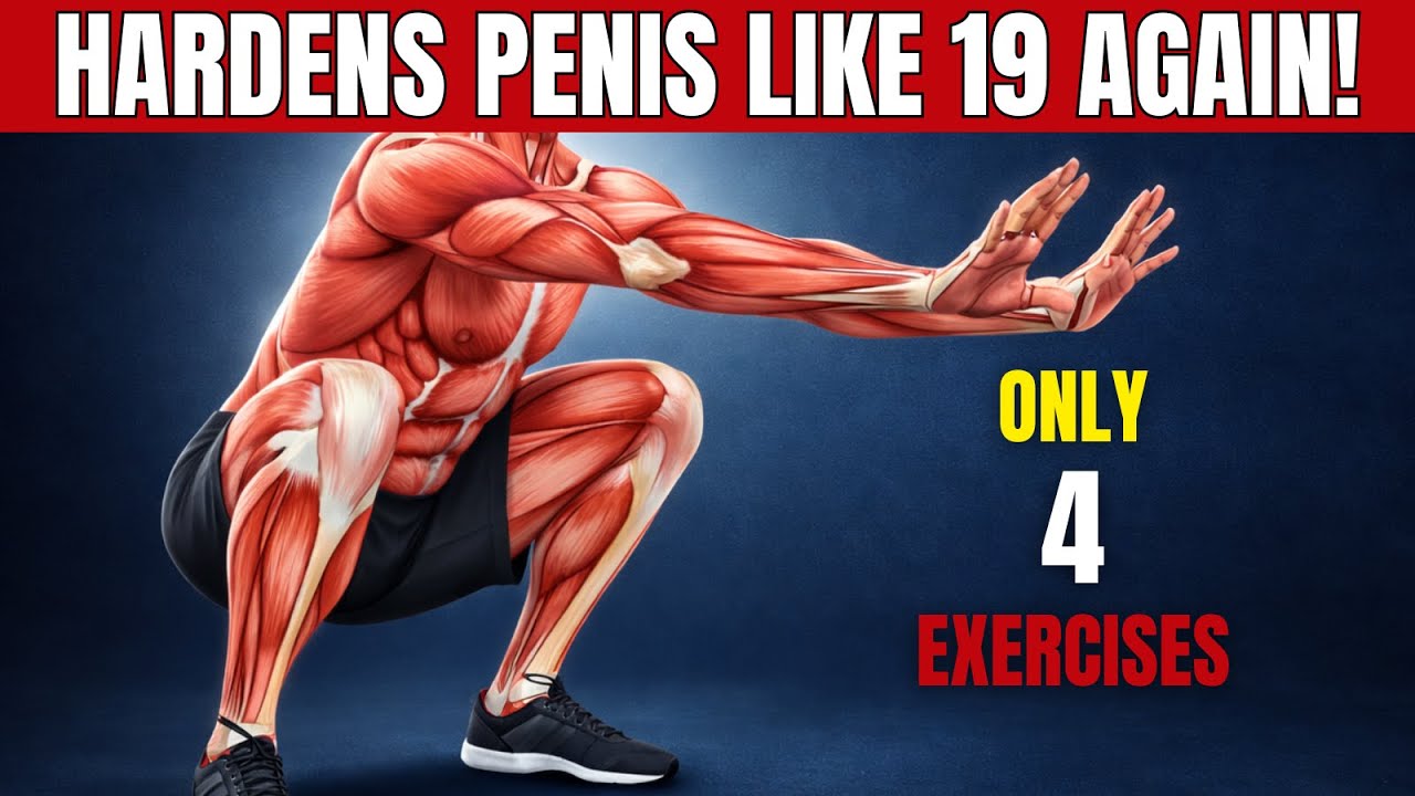 Men Over 50: Fix Your Lower Body in MINUTES Boost Testosterone with These 4 Exercises