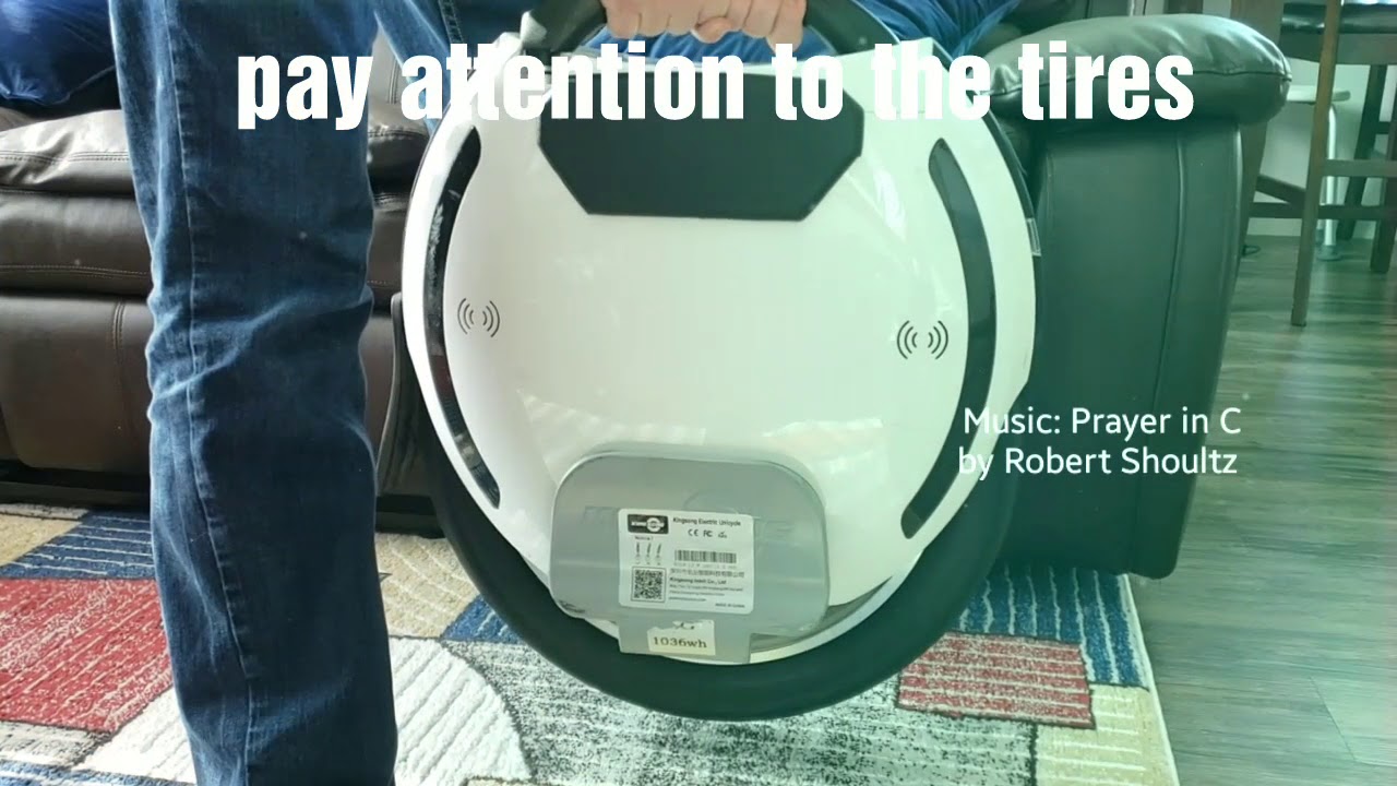 EUC Electric Unicycle 2018 Wobbles wheel diagnoses. KS-18L KS18L