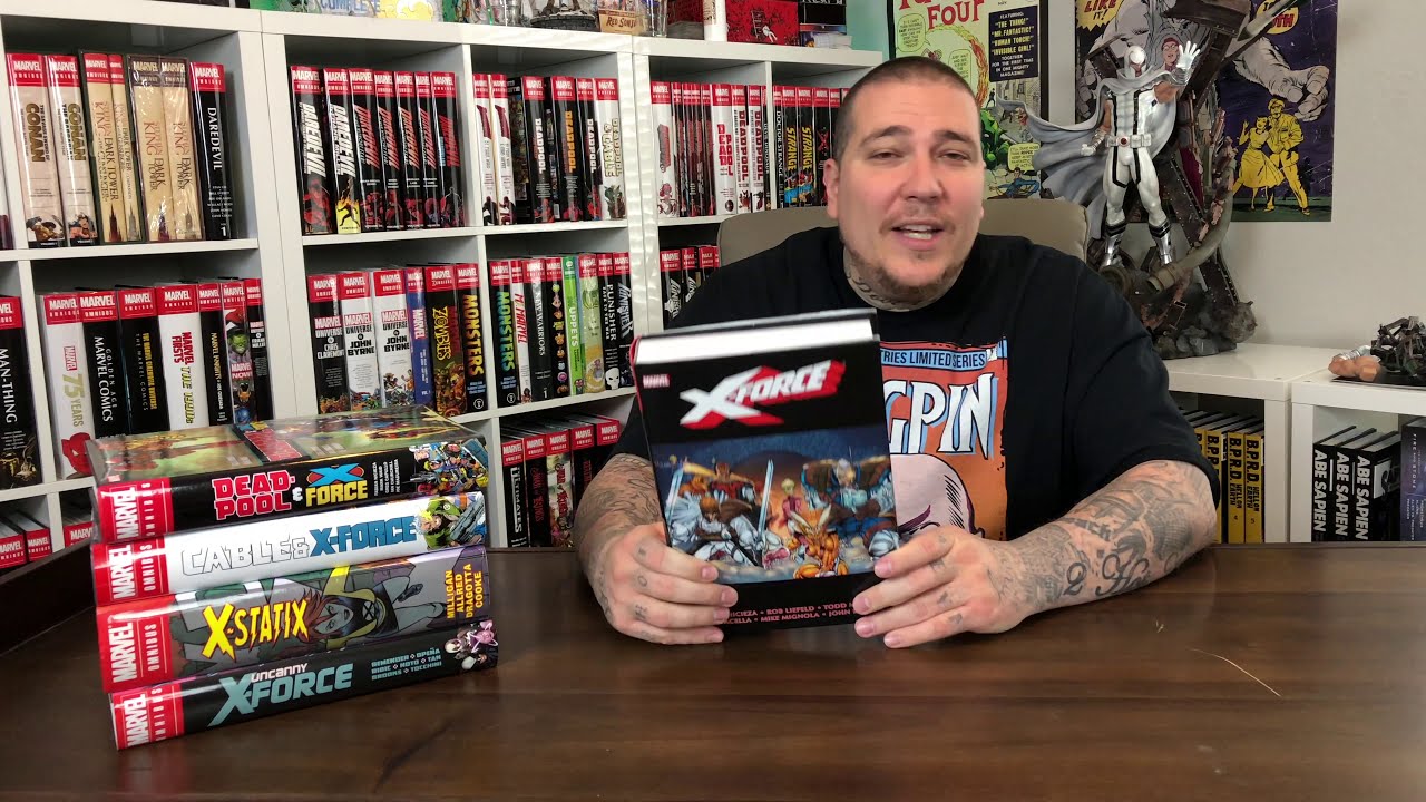 Все выпущенные на данный момент X-FORCE Omnibus...