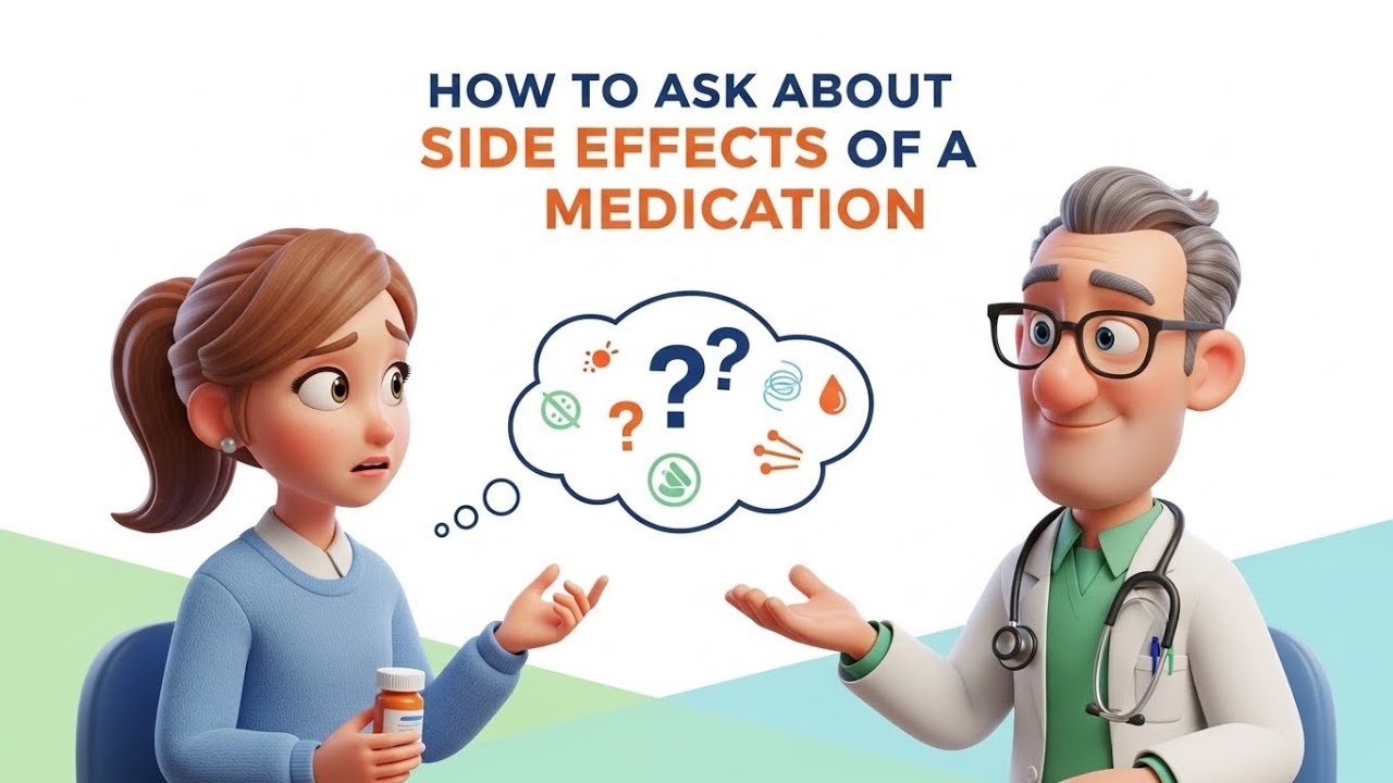 How to Ask About Side Effects of a Medication