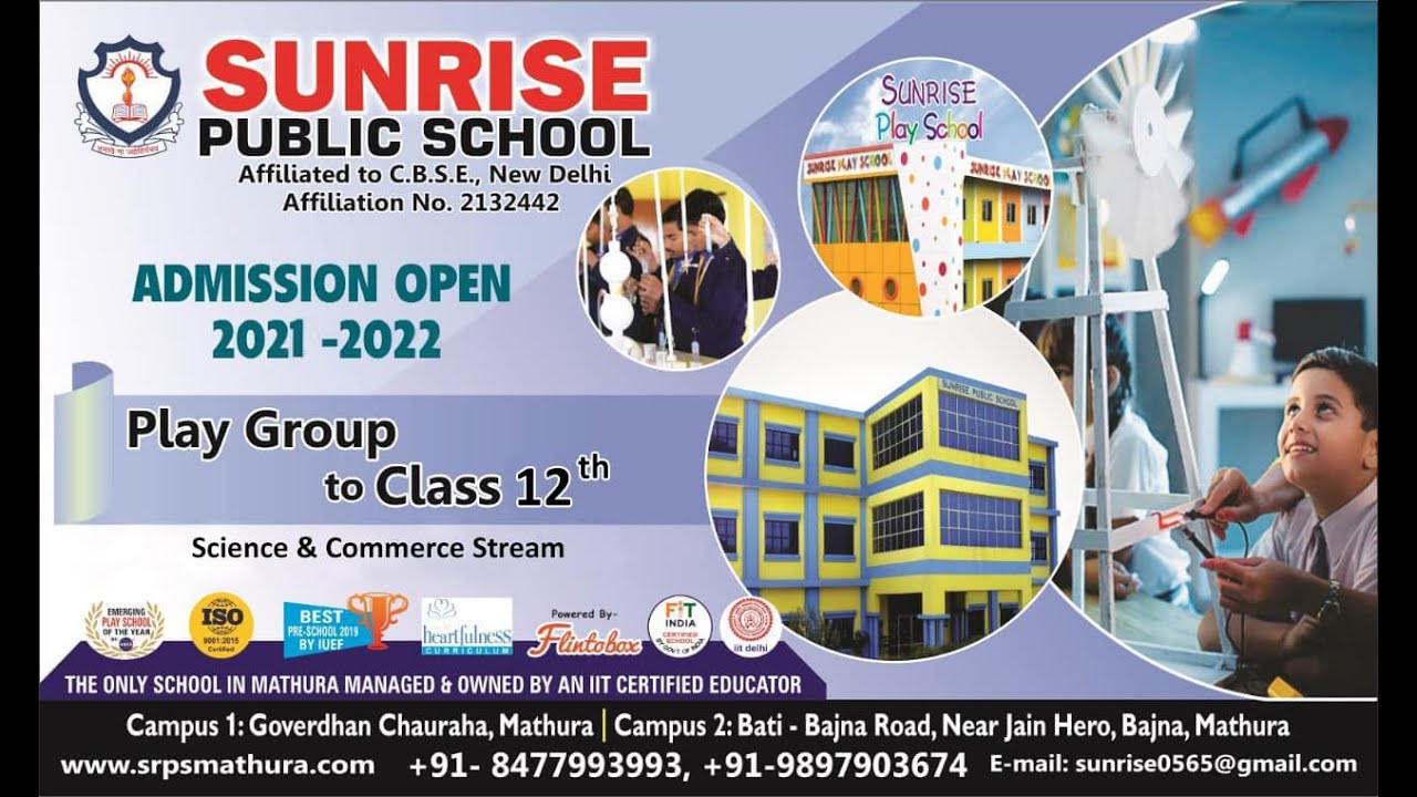 Sunrise Public School Mathura