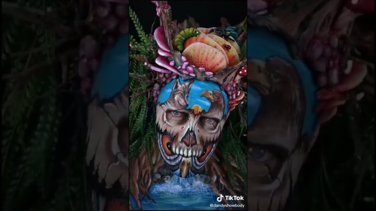 Nature Body Painting 🎨 