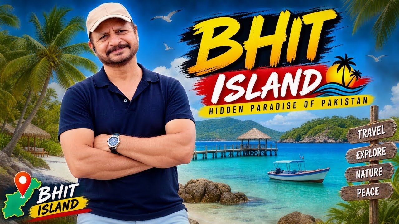 Bhit Island. Real people Real Life