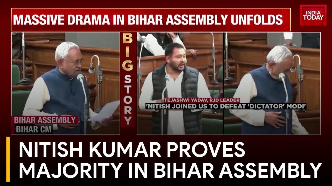 JDU-BJP Alliance Firm in Bihar; Nitish Kumar Wins Floor Test