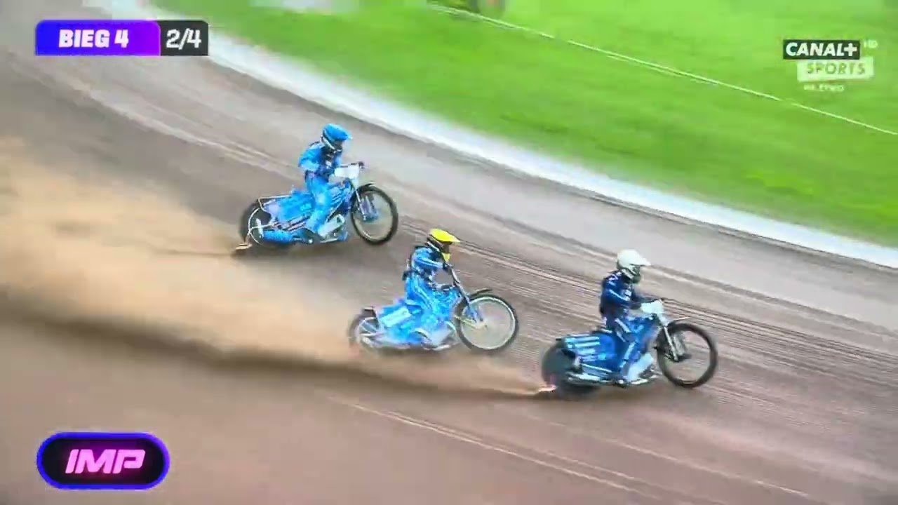 IMP Toruń 4 bieg Krawczyk Przyjemski Pawlicki Zmarzlik