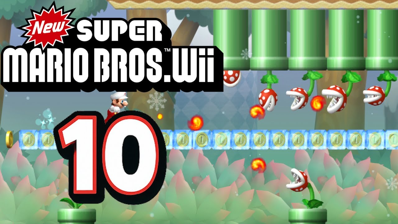 New Super Mario Bros. Wii Part 10: Das schwerste Level im Spiel.