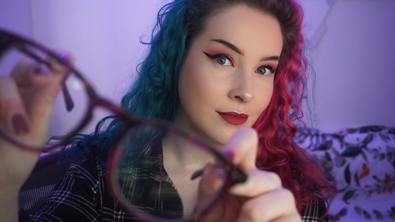ASMR | Glasses Fitting Roleplay | Whispered Scottish Accent