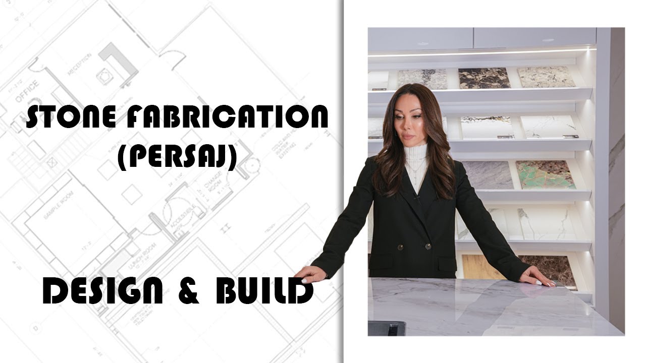 TOURING THE STUNNING PERSAJ COUNTERTOPS SHOWROOM AND SHOP DESIGN | STONE FABRICATION DESIGN & BUILD