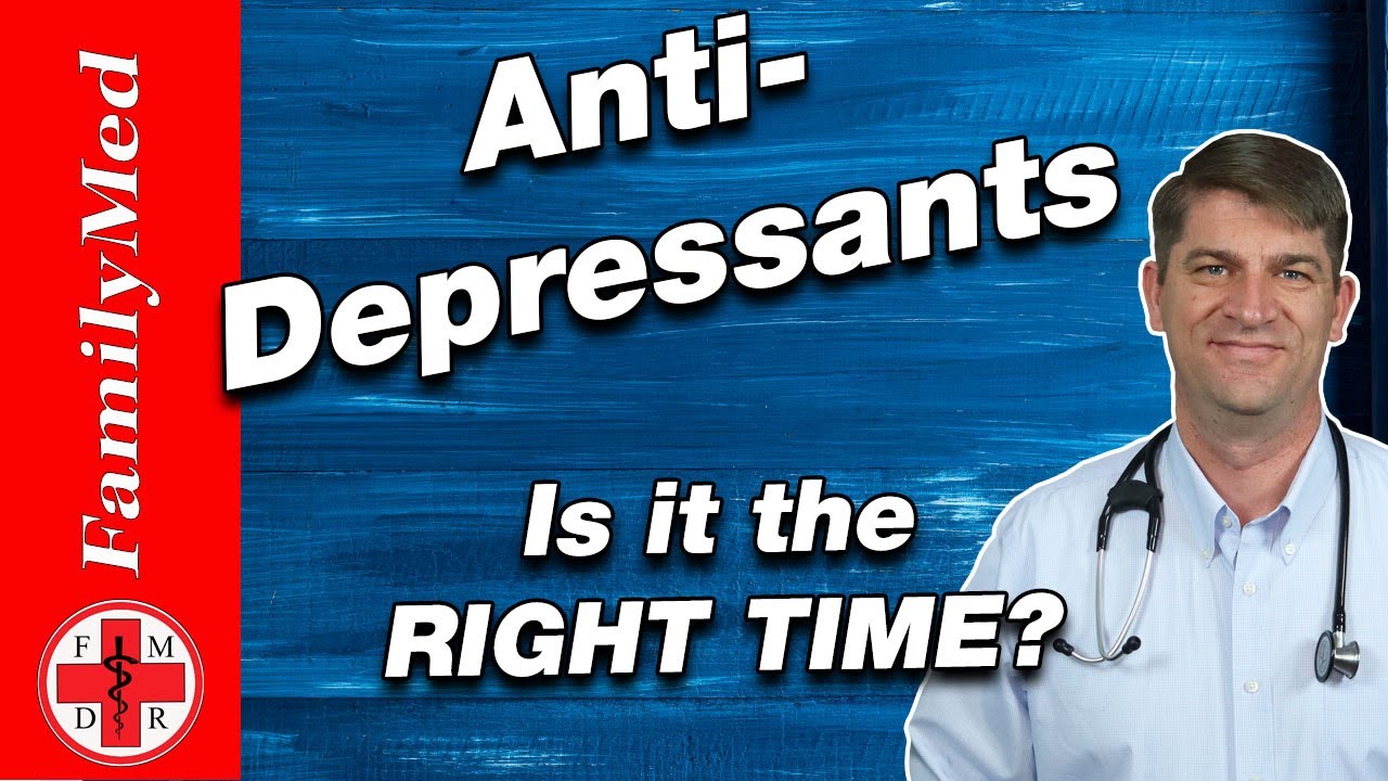 SUFFERING FROM DEPRESSION? | When Should You Start Medication?