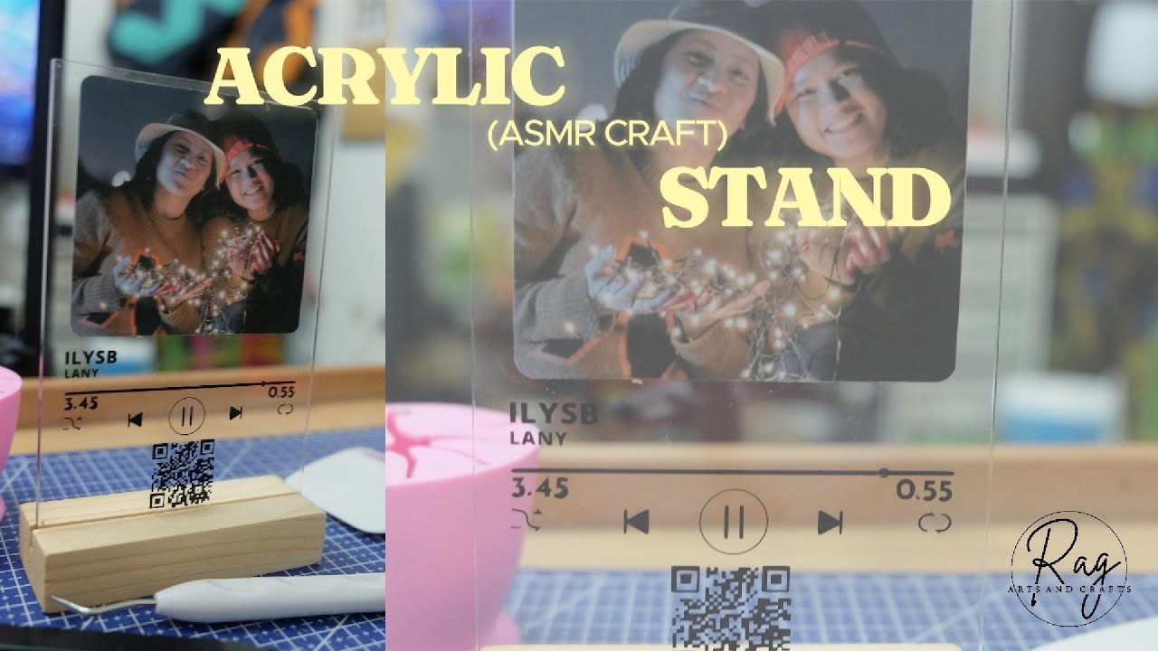 How to make Acrylic Stand with Spotify Music QR Code | Perfect gift for Valentines Day