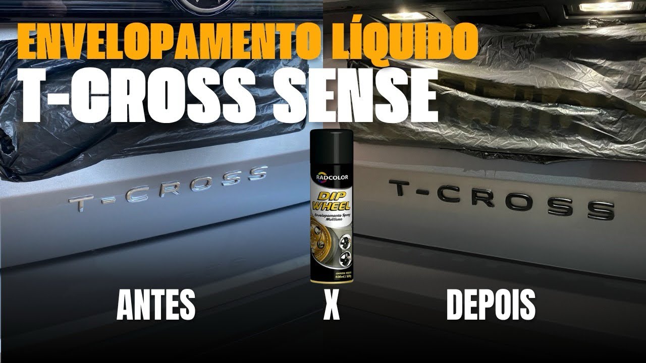 TUTORIAL: Como PINTAR o Emblema do Carro com ENVELOPAMENTO LÍQUIDO - Passo a Passo