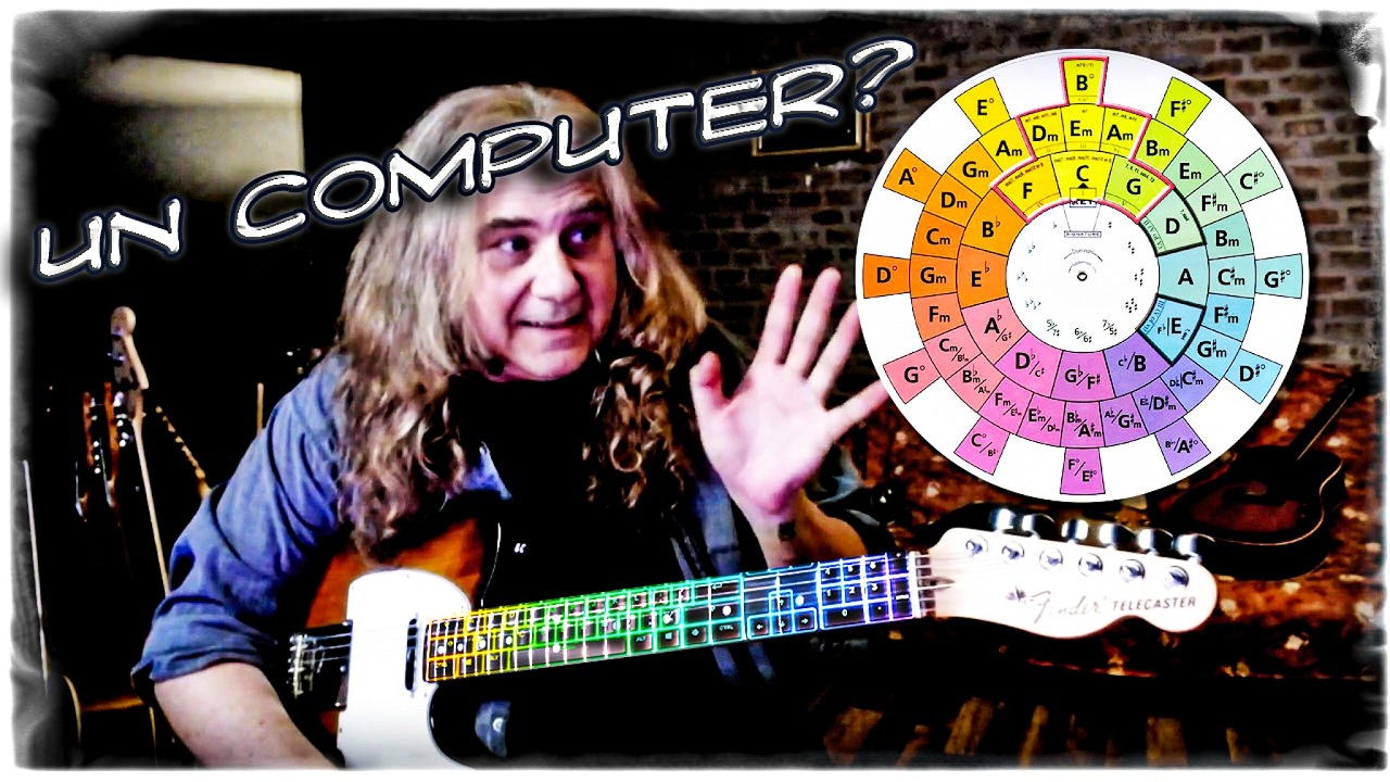 Come imparare il circolo delle quinte in 5 minuti! La Tua Chitarra È un Computer!
