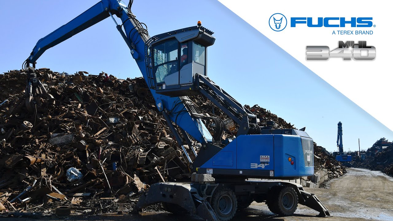 Terex Fuchs MHL 340 - Scrap & Recycling Machine