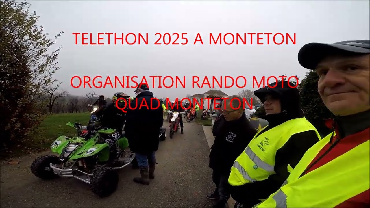 TELETHON RANDO MOTO QUAD  MONTETON 2025