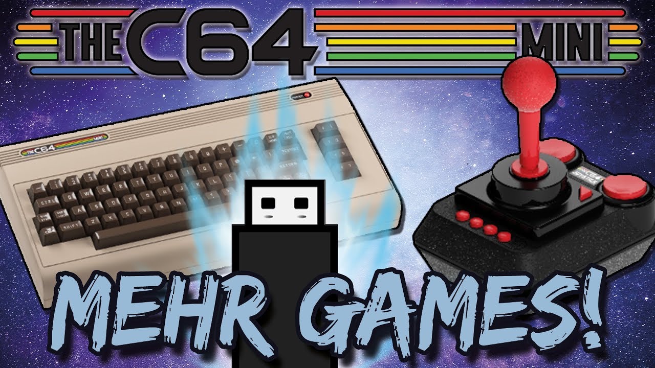Deine Wunschspiele schnell und einfach auf dem C64 Mini dank Firmware Update per USB!