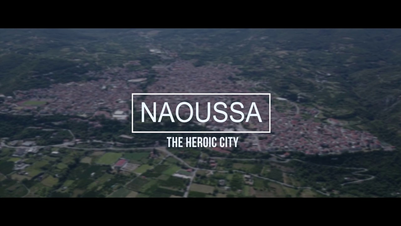Naoussa From Above In 4K (Drone Footage)