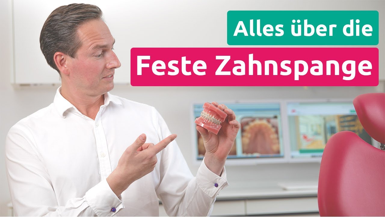 Feste Zahnspange in der Kieferorthopädie - KFO1 Praxis Dr. Schmidt