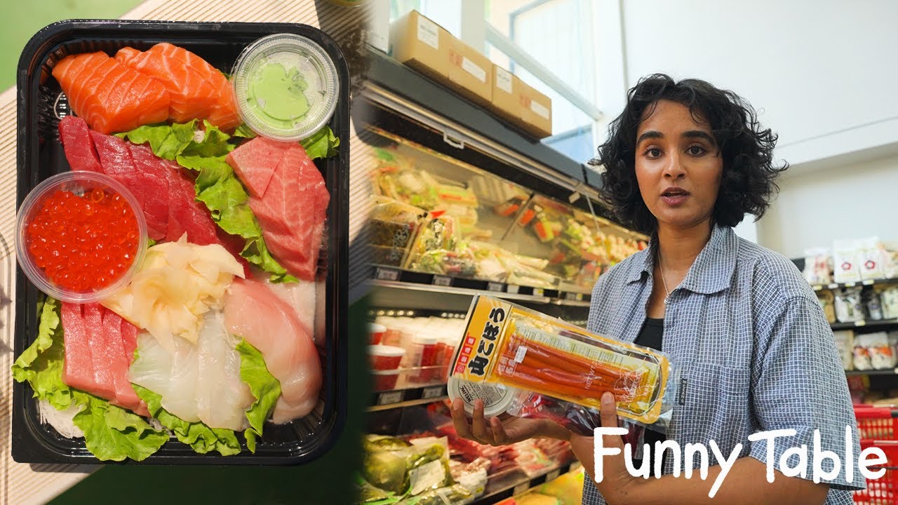 Shopping at a Japanese Fish Market + Making Handrolls