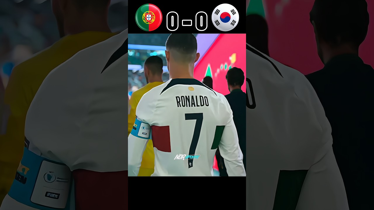 Portugal vs South Korea World Cup 2026 Semi Final Match Imaginary 😱🔥