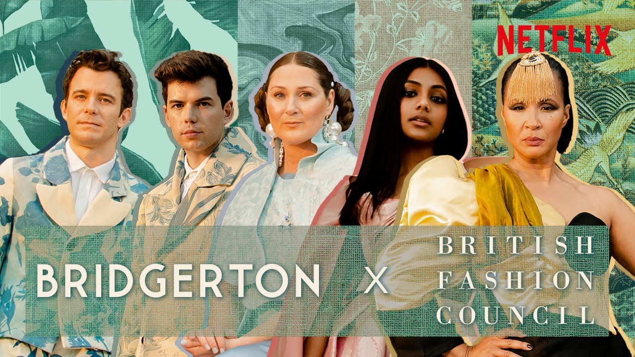 Bridgerton - Behind the Scenes of the British Fashion Council Photo Shoot | Netflix