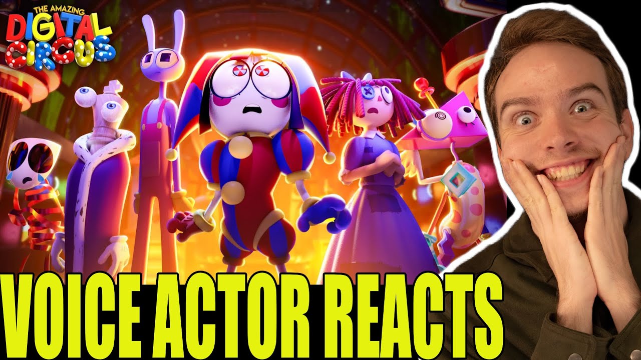 Voice Actor Reacts to THE AMAZING DIGITAL CIRCUS Ep 7: Beach Episode