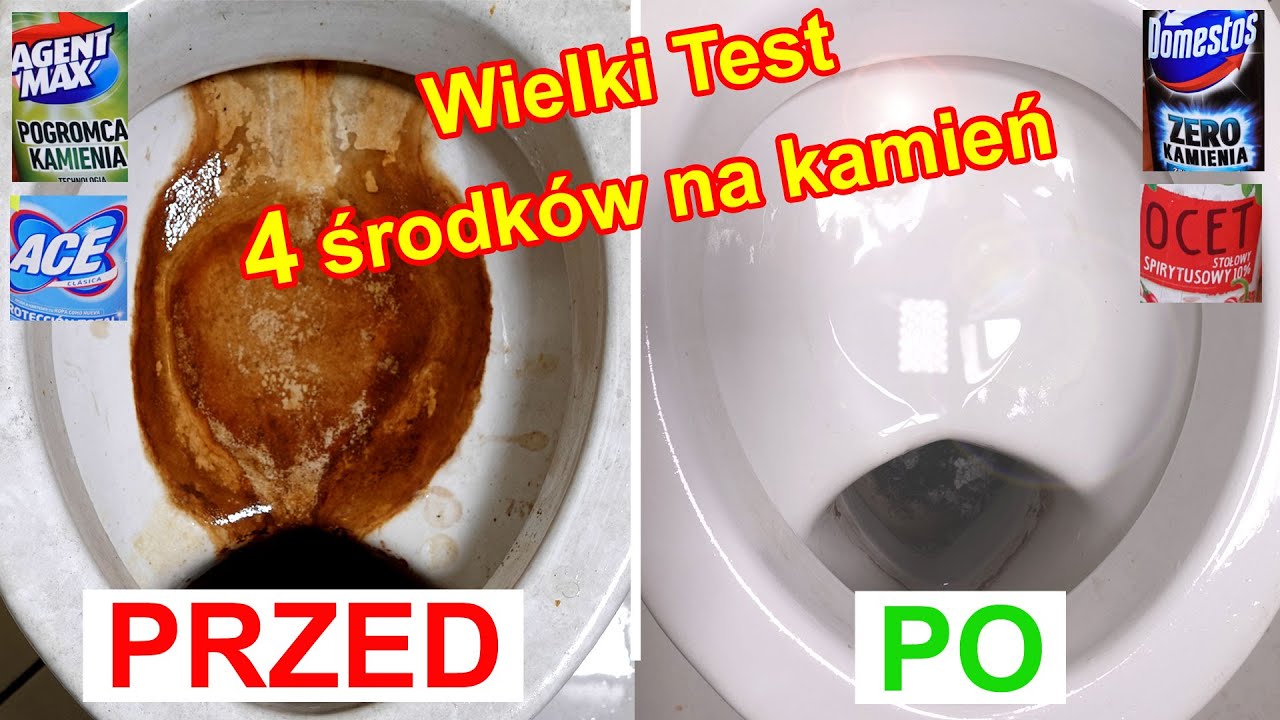 Jak usunąć kamień z SEDESU - Testuję Domestos, Agent Max, Ace i Ocet